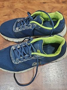 Blue Skechers Running Shoes