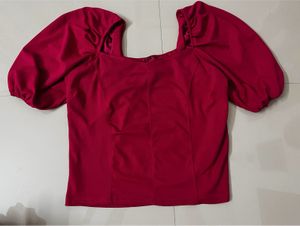Puffy Sleeve Top