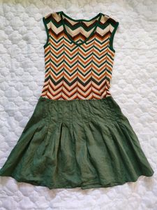 📢 Price Dropped!Multi Colour Dress