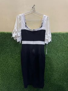 CHANEL EMBELLISHED BODYCON DRESS