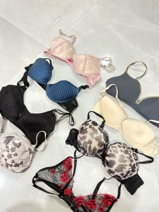 Set Of 8 Branded Bras