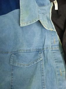 Two-Tone Denim Jacket