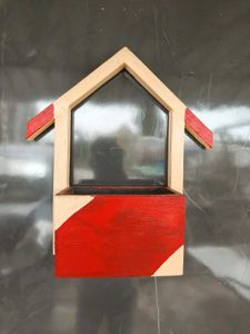 Wooden House Wall Decor
