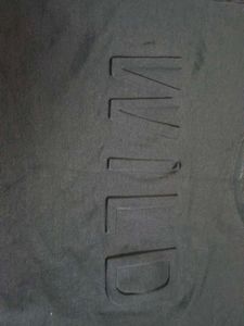 Black 'WILD' Graphic Tee