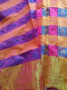 Multicolored Saree