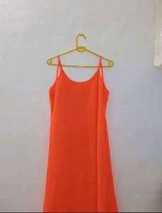 Orange Cami Dress