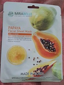 Mirabelle Korean Facial Mask. (PACK of 6)