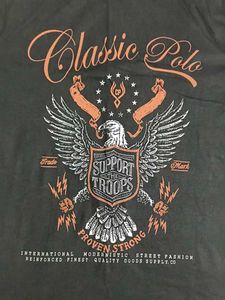 Mens Black Printed Tshirt