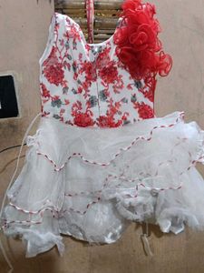 Floral Print Baby Dress