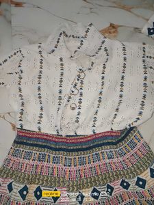 Combo Of Girl Top And Trouser.