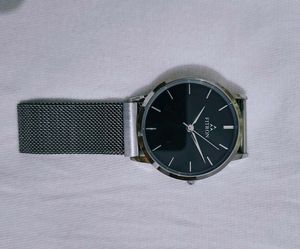 Fitron Magnetic Silver Watch (Unisex)