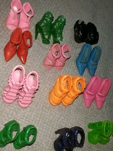 Rare-12 Pair Doll Shoes Set👠👠!Vintage Style!
