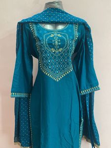 New Embroidered Kurta Set