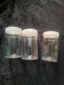 3 New Small Plastic Container/Box