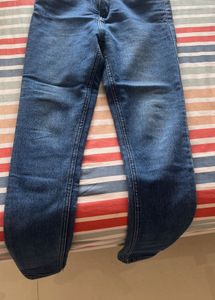 Denim Blue High Waist Skinny Jeans