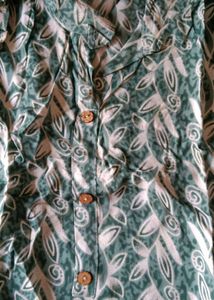 combo offer Green  &amp; pink Floral Print Top