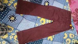 Floral Crop Top &amp; Purple Jeans