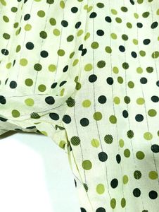 Light Green Floral Kurta Set (Women)