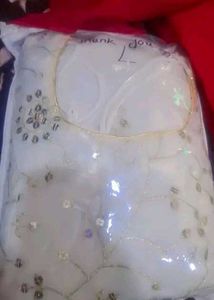 Elegant White Anarkali Suit