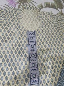 Cotton Comfort Kurta Pant Set