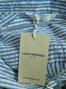Striped Button-Down Shirt