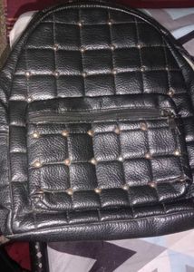 Black Travel Bag And Purse