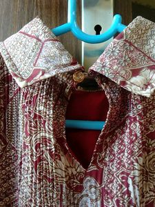 Beautiful Printed Full Sleeves Top ... Puffed Slee