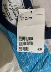 brand new H&amp;M Striped baby t shirt