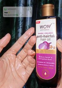 WOW Anti-hairfall Hair Oil 💕