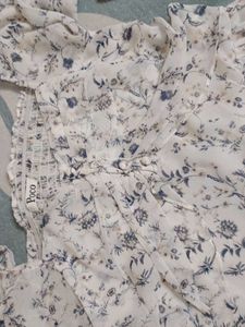 Floral Chiffon Top