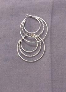 New Silver Earings