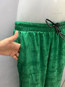 Korean Green Silk Designer Pant