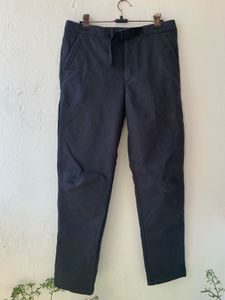 Dark Blue Casual Pants