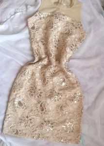Elegant Golden Dress