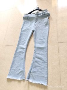 Light Wash Flare Jeans