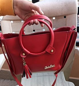 Red Sling Bag