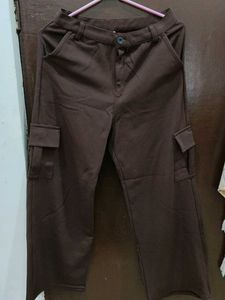 Brown Cargo Pants