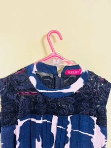 Women&#39;s Nevy Blue Party Wear Dress 👗
