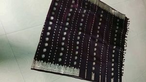 Beautiful colour women pure banarasi saree