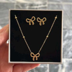 Bow Jewelry Set