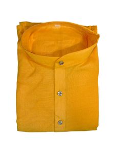 Traditional Men&#39;s Yellow Kurta