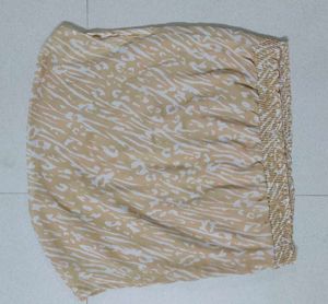 Reserved Beige Animal Print Top