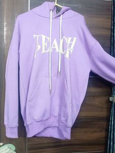 Oversized Lavender Cozy Hoodie