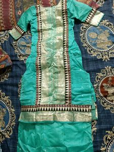 Beutiful Cyan Colour Dress For Women Only Rs 200