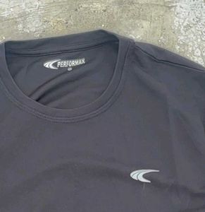 Men's gym wear Active Black  T-Shirt