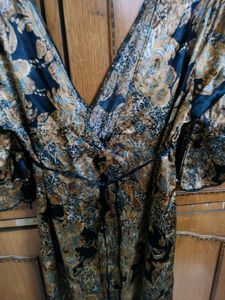 Elegant Floral Print Dress