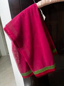 Cherry Colour Dupatta