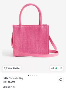 H&M Hot Pink Bag