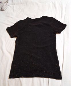 Black And Red Shiny Tops
