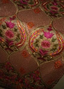 Cream &amp; Gold Dupatta